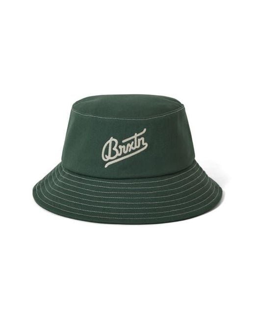 Brixton Green Eldon Packable Bucket Hat for men