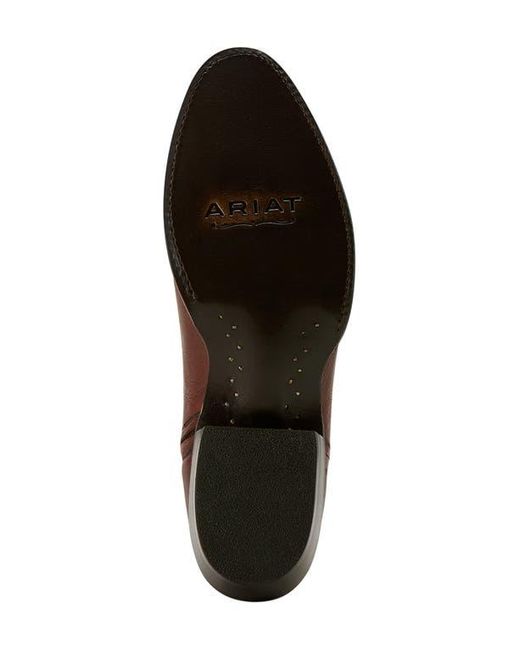 Ariat Brown Barrett Almond Toe Boot for men