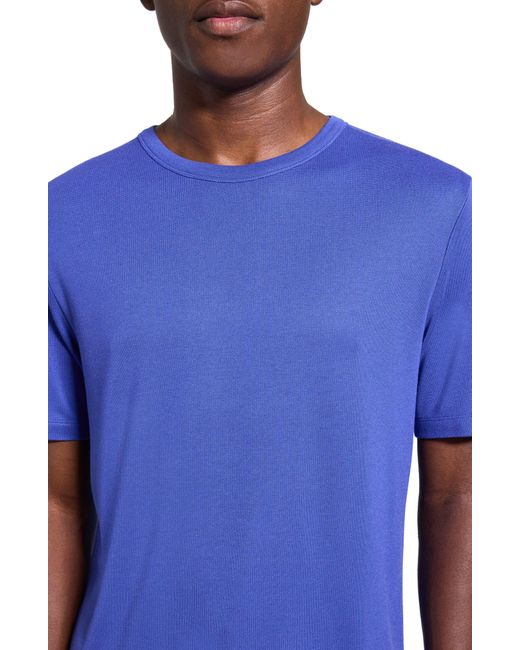 Theory Blue Anemone Milano Essential Tee for men