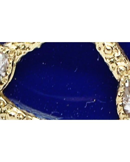 Armenta Blue White Diamond & Sapphire Royal Cuff Links