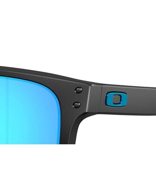 Oakley Blue 61Mm Rectangular Sunglasses for men