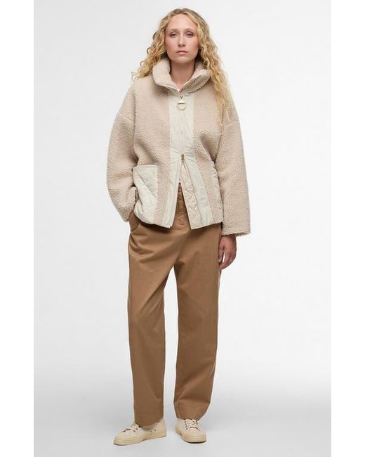 Barbour Natural Brawby High Pile Fleece Jacket