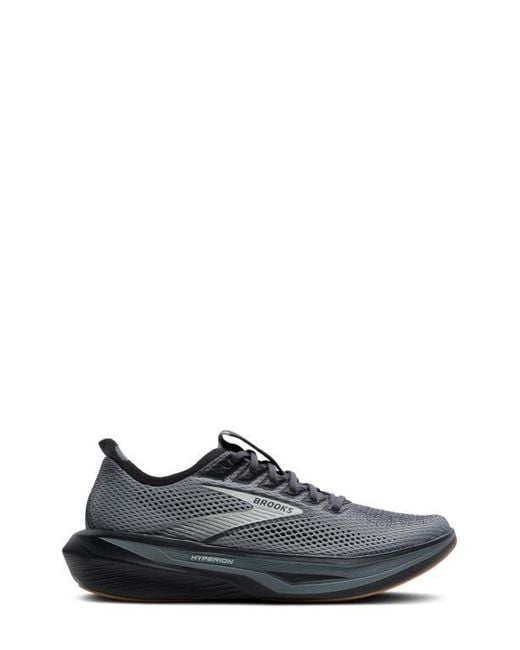 Brooks Black Hyperion 3 Running Shoe for men