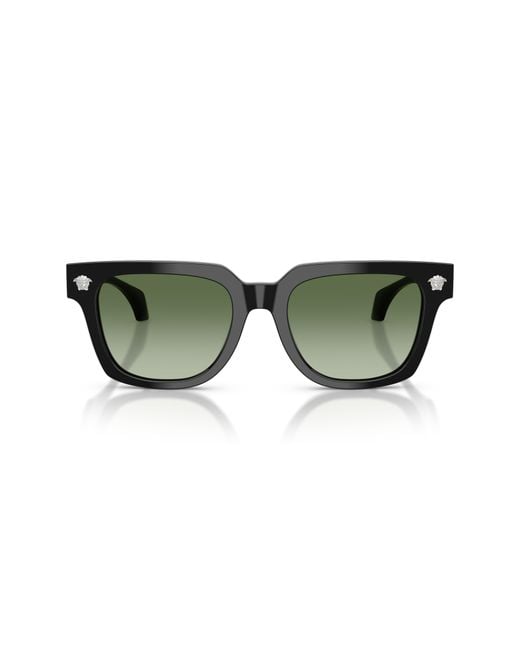Versace Green 52Mm Square Sunglasses for men
