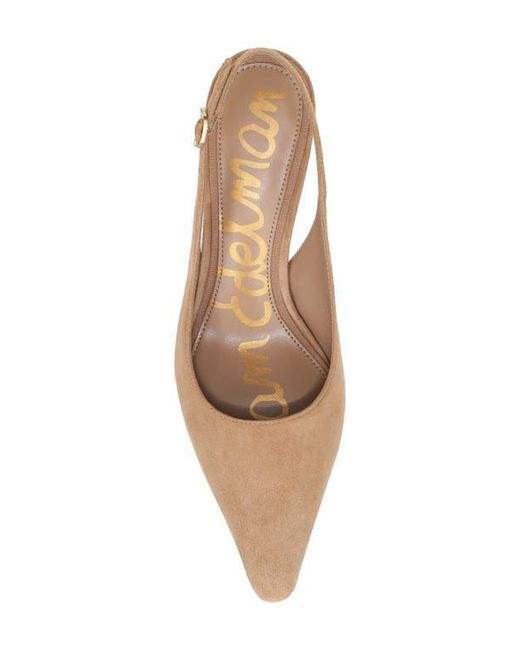 Sam Edelman Natural Bianka Slingback Pump