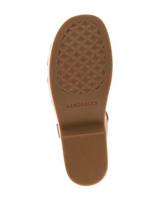 Aerosoles Brown Chabella Platform Sandal