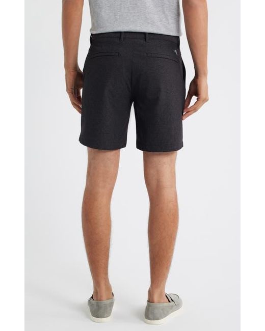 Tommy Bahama Black Chip Shot Islandzone Stretch Nylon Blend Ripstop Shorts for men