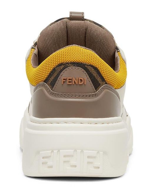 Fendi White Force Sneaker for men
