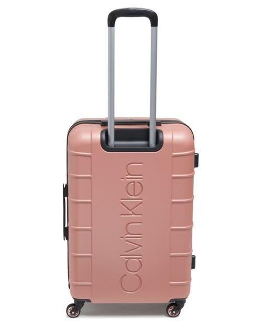 Calvin Klein Pink Bowery 3 Piece Luggage Set