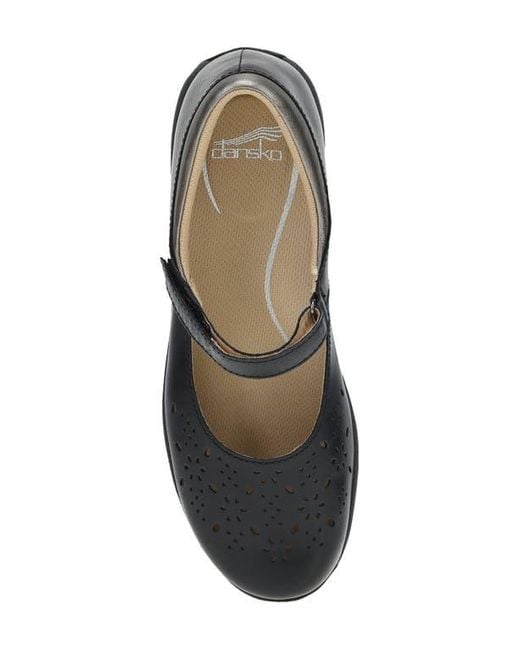 Dansko Blue Stacy Mary Jane