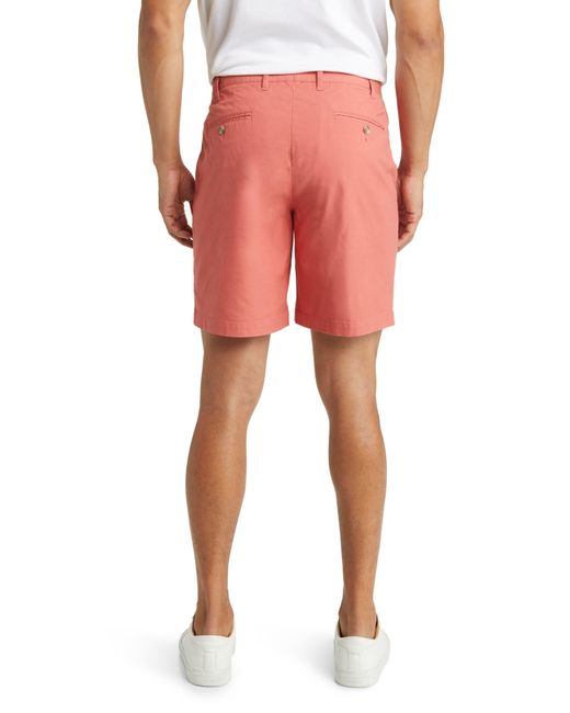 Peter Millar Red Crown Comfort Stretch Cotton Blend Shorts for men