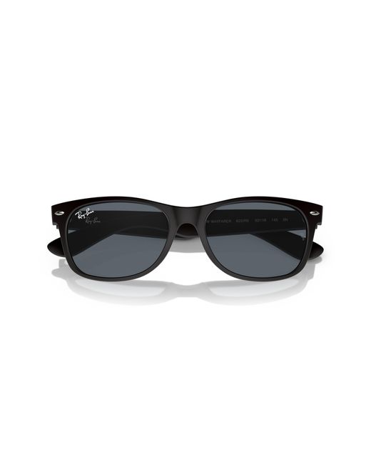 Ray-Ban Black New Wayfarer 55mm Rectangular Sunglasses