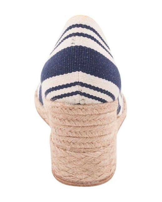 Andre Assous White Patti Espadrille Wedge