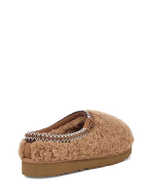 Ugg Brown Tasman Maxi Curly Genuine Shearling Slipper for men