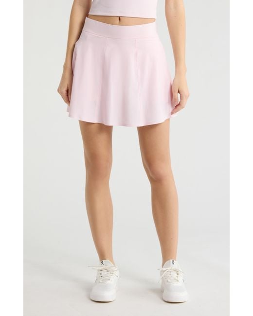 Greyson Pink Phoenix Flare Performance Skort