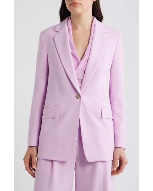 Boss Purple Jocaluah One-Button Jacket