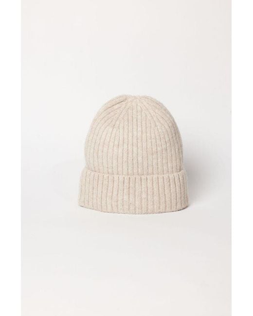 Hat Attack White Key Beanie