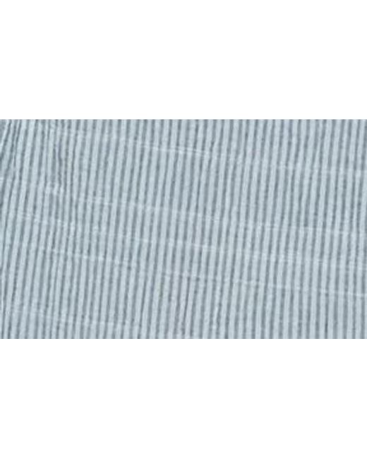Mango Blue Stripe Stretch Cotton Pajama Pants
