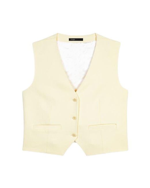 Maje White Tailored Jacket