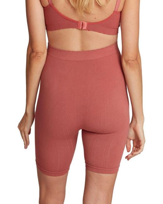 Cache Coeur Red Zoe Rib Maternity Shorts