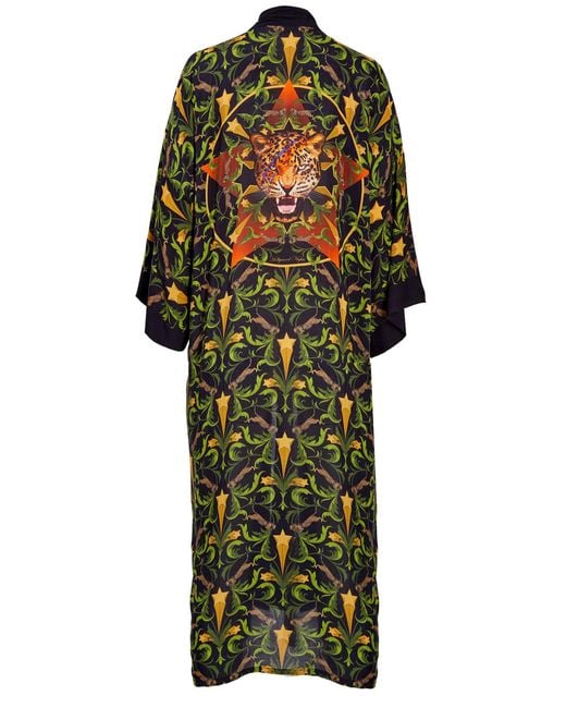 Henelle Green Duster Robe