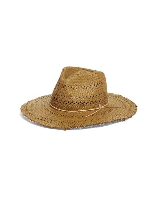 Rag & Bone Multicolor Straw Fedora