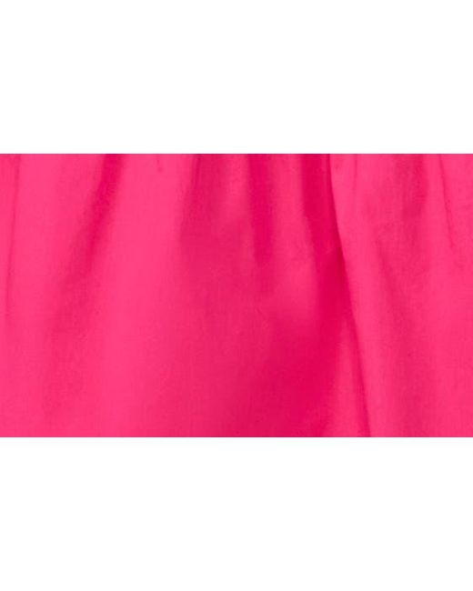 Cece Pink Sleeveless Tiered Dress