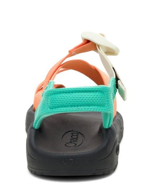 Chaco Blue Cushz Toe Loop Sandal