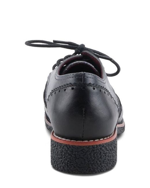 Spring Step Black Bargiasti Derby