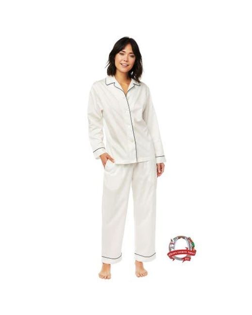 The Cat's Pajamas Natural Flannel Pajama Set for men