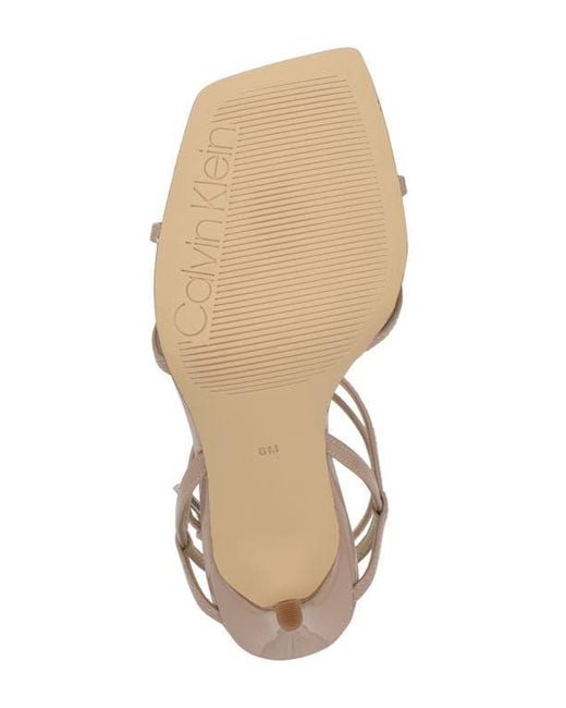 Calvin Klein Natural Tegin Sandal