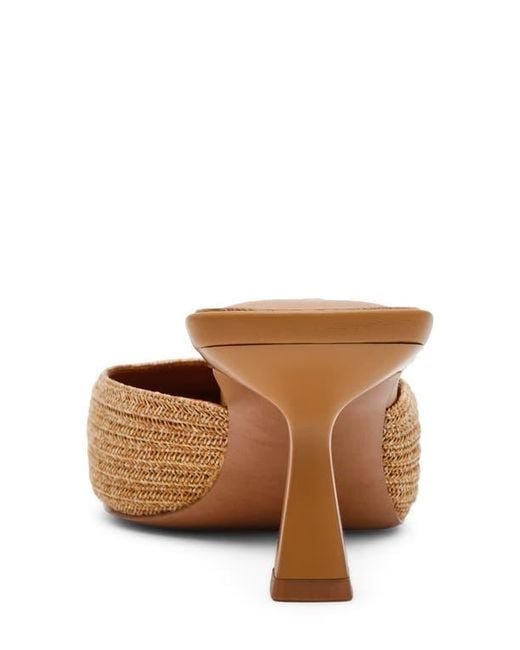 Steve Madden White Alyse Mule