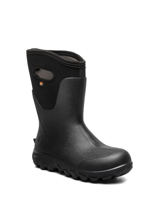 Bogs Black Classic Seamless Tall Rain Boot