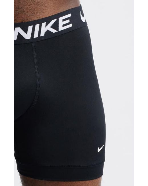 Nike Blue 3-Pack Dri-Fit Essential Micro Boxer Briefs for men
