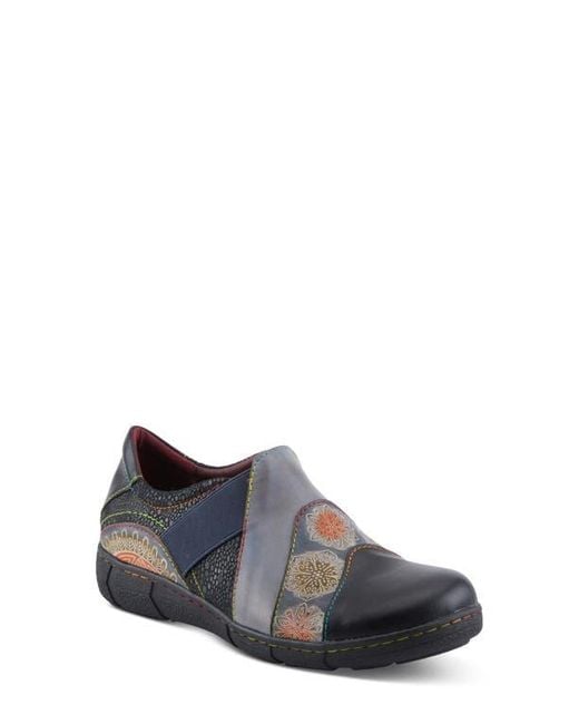 Spring Step Gray Lata Flat