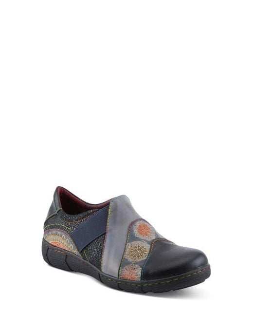 Spring Step Gray Lata Flat