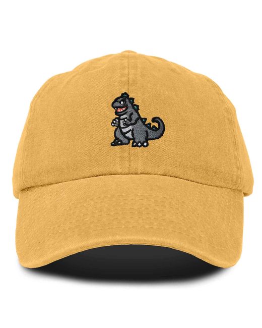 Alix Metallic Giant Lizard Embroidered Dad Hat for men