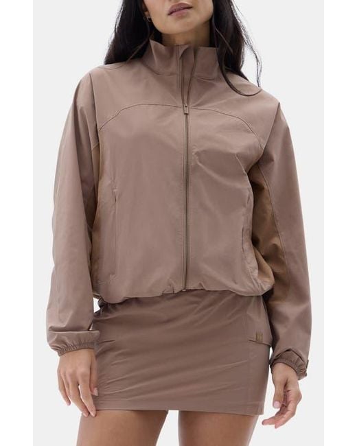 Halfdays Brown Gwen Packable Jacket