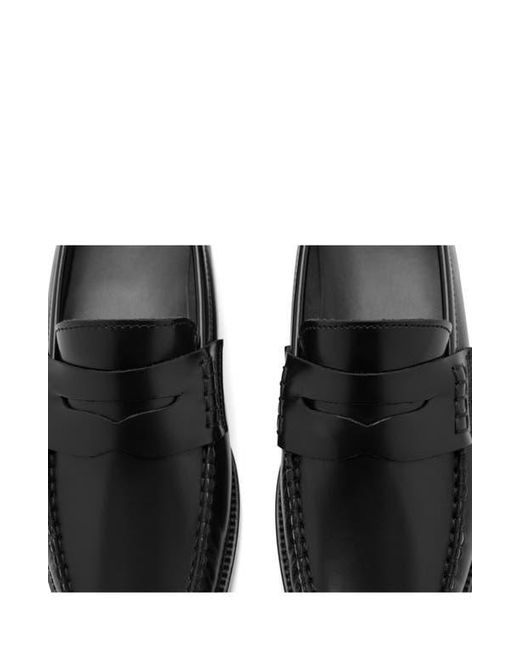 Mango Black Penny Loafer