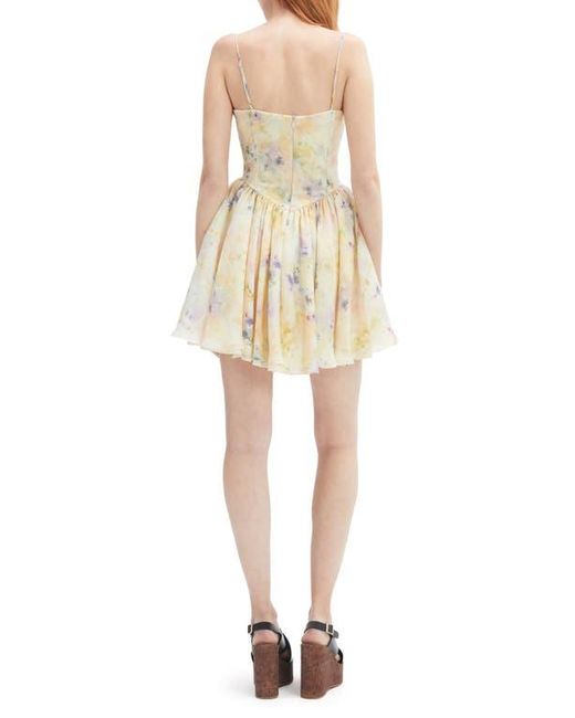 Bardot Natural Ashta Corset Minidress