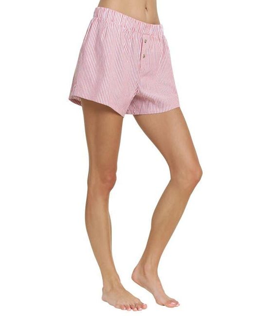 Honeydew Intimates Pink Hangout Stripe Pajama Shorts