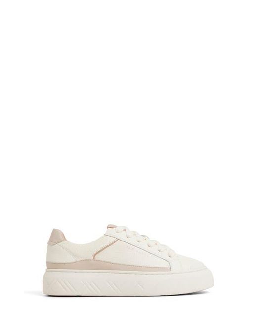 Ted Baker White Adison Platform Sneaker