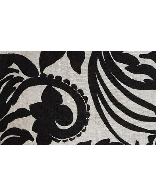 Ralph Lauren Black Floral Linen Button-Up Shirt