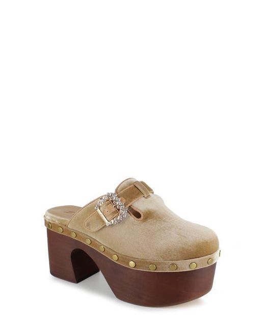 Zigi Brown Macarena Platform Clog
