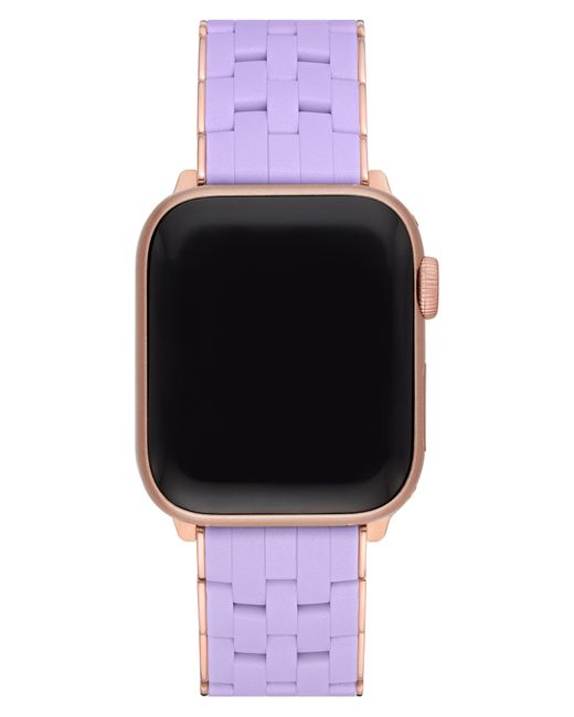 Michele Purple Silicone 20mm Apple Watch® Watchband