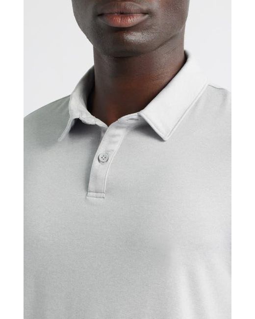 Zella White Dynamic Train Polo for men