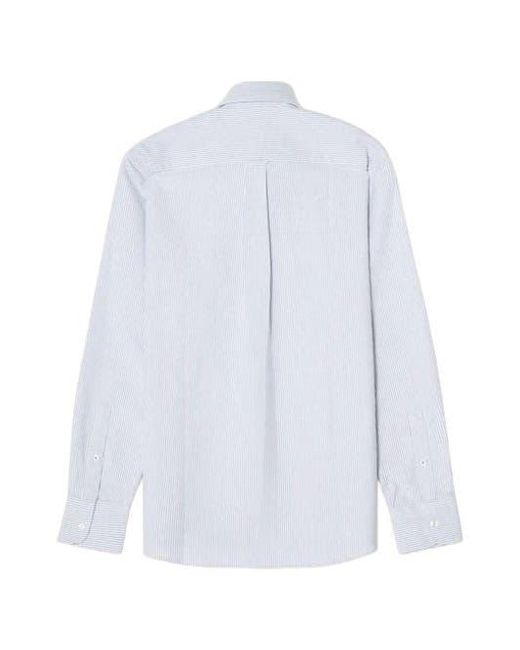 Robert Talbott White Harrison Button Down Oxford Shirt for men