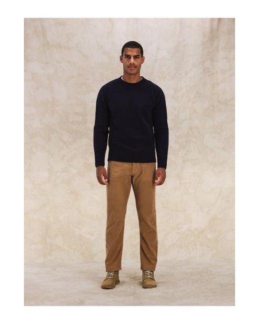 Fortela Brown 965 John 5-Pocket Corduroy Trousers for men