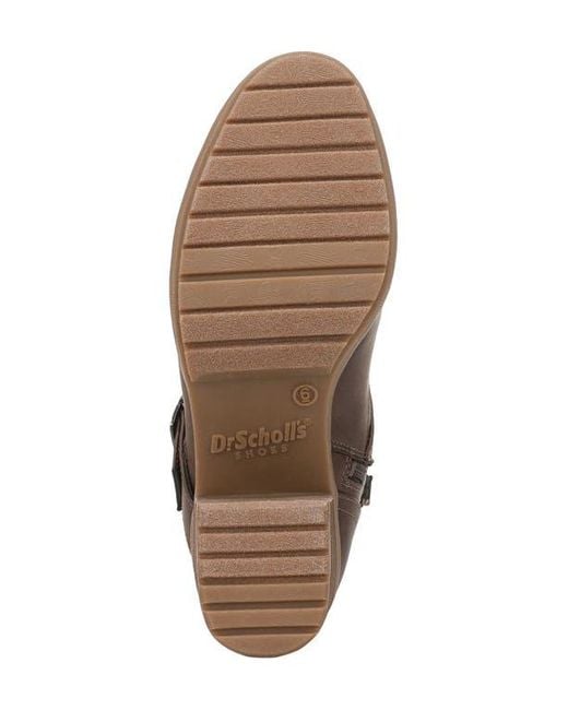 Dr. Scholls Brown Parker Platform Bootie
