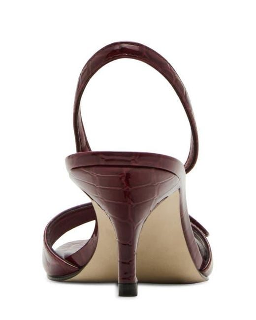Steve Madden Brown Henrietta Slingback Sandal